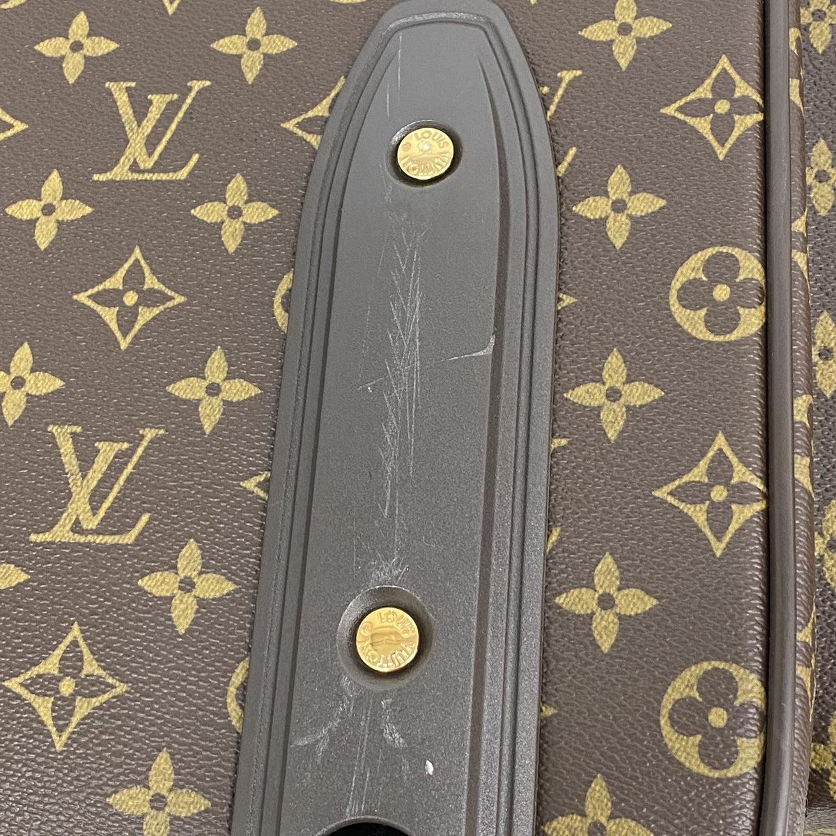 【6hb0088】ルイヴィトン キャリーバッグ モノグラム トロリー50ボスフォール M23259 ブラウン【中古】メンズ レディース ユニセックス