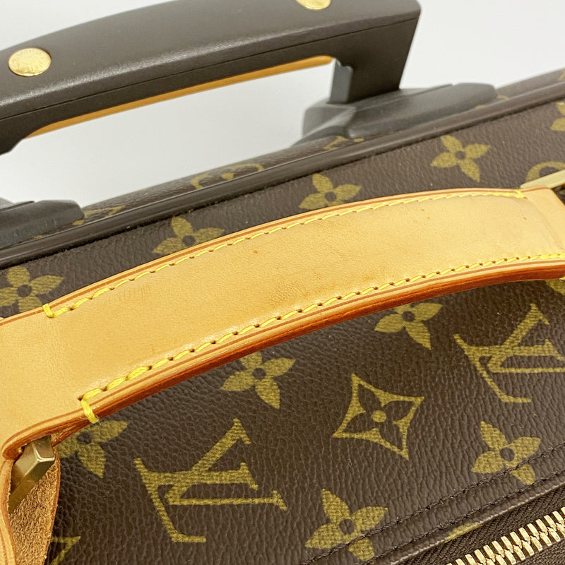 【6hb0088】ルイヴィトン キャリーバッグ モノグラム トロリー50ボスフォール M23259 ブラウン【中古】メンズ レディース ユニセックス