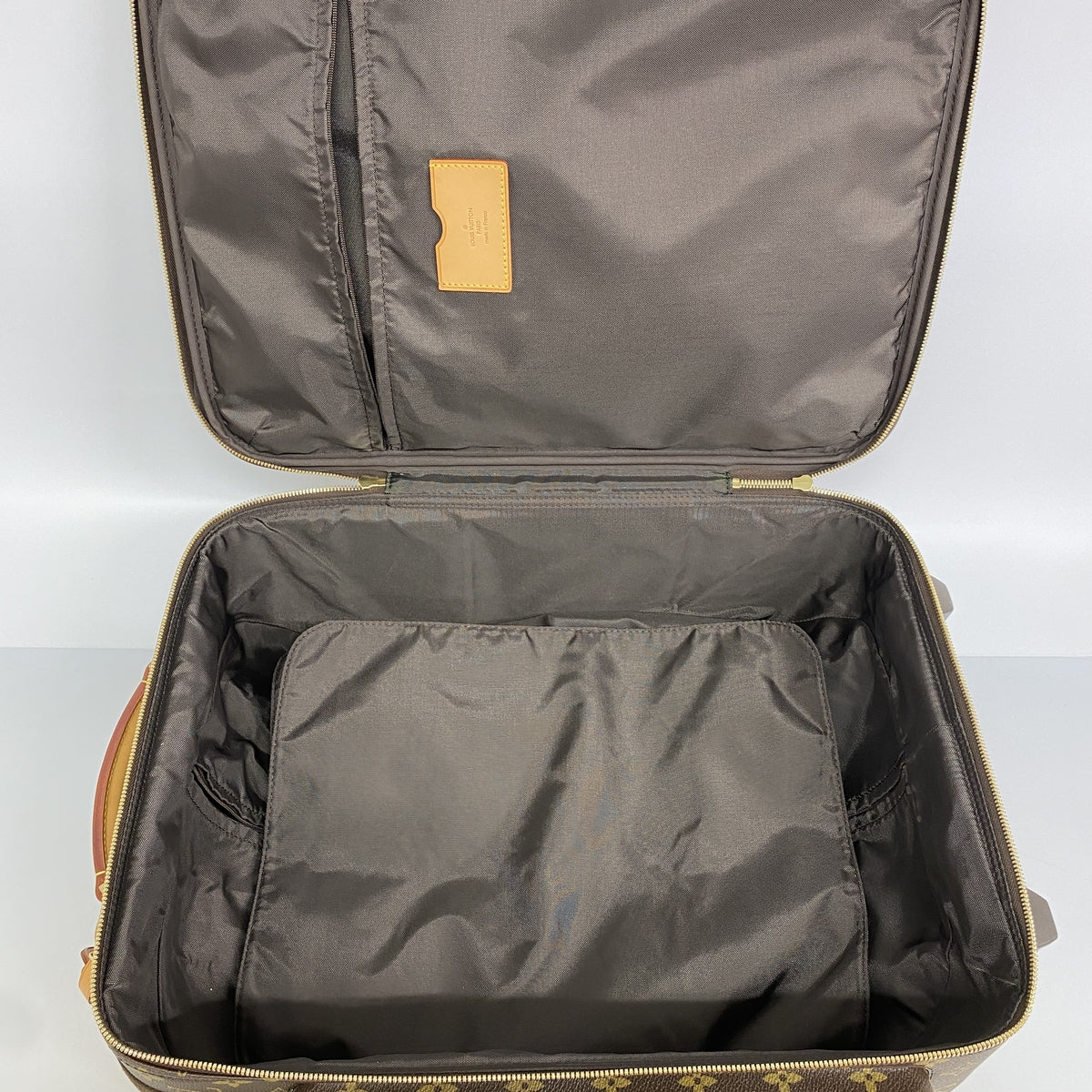 【6hb0088】ルイヴィトン キャリーバッグ モノグラム トロリー50ボスフォール M23259 ブラウン【中古】メンズ レディース ユニセックス