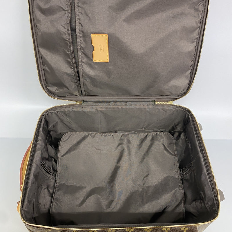【6hb0088】ルイヴィトン キャリーバッグ モノグラム トロリー50ボスフォール M23259 ブラウン【中古】メンズ レディース ユニセックス