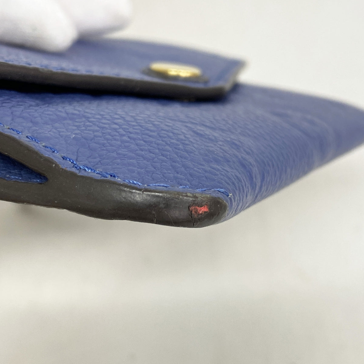 【6hb0091】ルイヴィトン コインケース モノグラム・アンプラント ポシェットクレ M41965 デニムアンクル【中古】レディース
