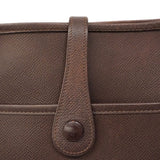 【6hb0094】エルメス ショルダーバッグ エヴリン2PM ヴォーエプソン ハバナ シルバー金具 □K刻印【中古】レディース