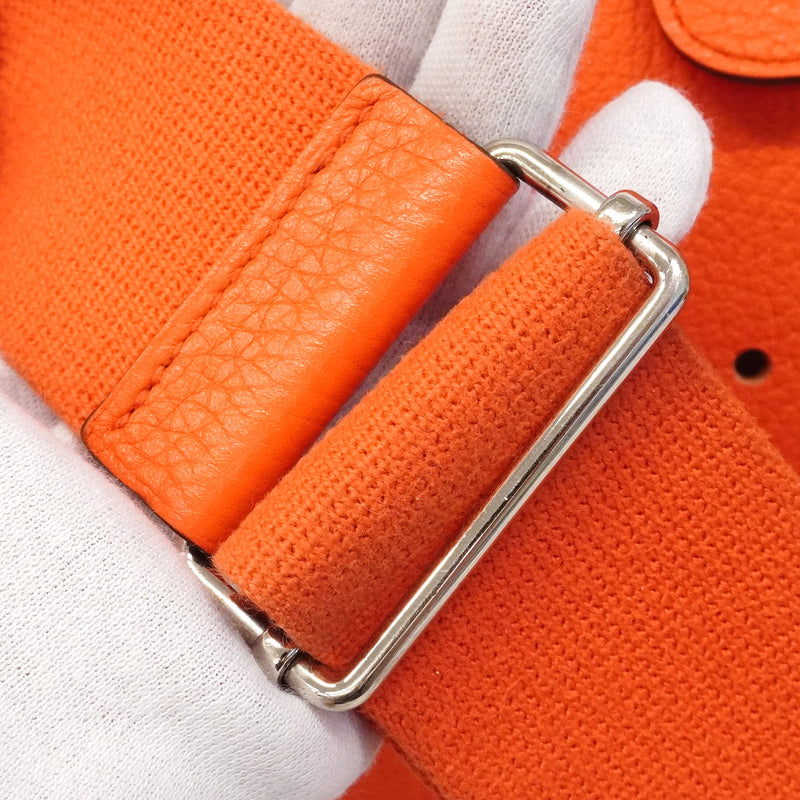 【6hb0097】エルメス ショルダーバッグ エヴリン3PM トリヨンクレマンス カプシーヌ シルバー金具 T刻印【中古】レディース