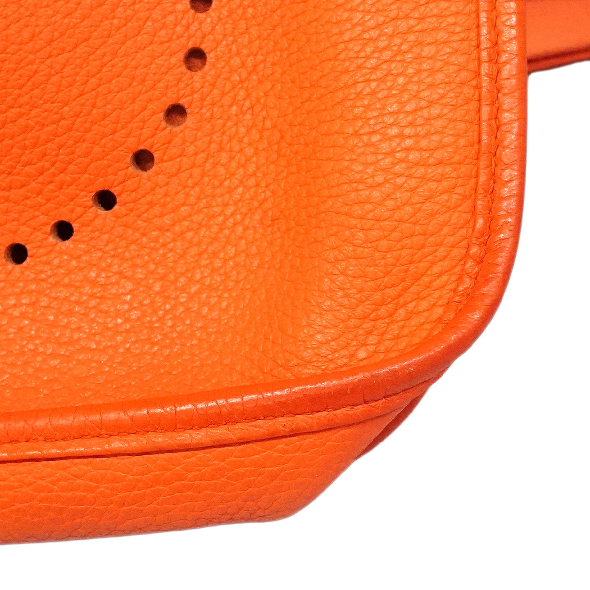 【6hb0097】エルメス ショルダーバッグ エヴリン3PM トリヨンクレマンス カプシーヌ シルバー金具 T刻印【中古】レディース