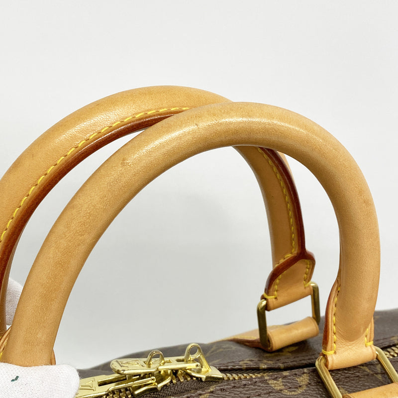 【6hb0107】ルイヴィトン ボストンバッグ モノグラム キーポルバンドリエール55 M41414 ブラウン【中古】メンズ レディース ユニセックス