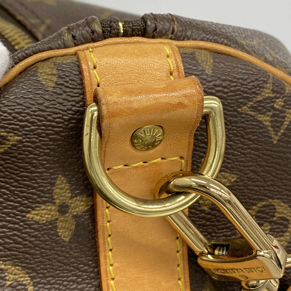 【6hb0107】ルイヴィトン ボストンバッグ モノグラム キーポルバンドリエール55 M41414 ブラウン【中古】メンズ レディース ユニセックス