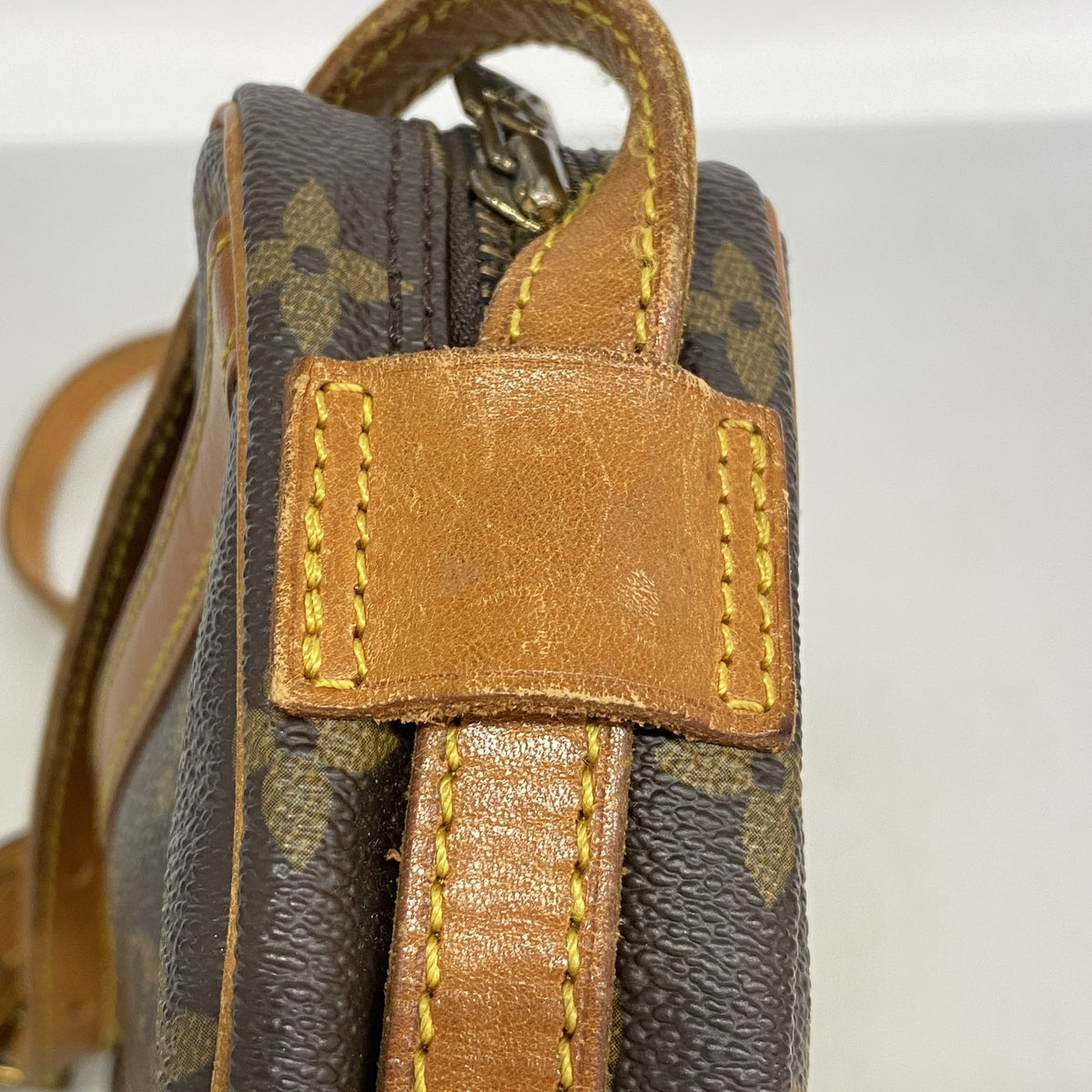 【6hb0109】ルイヴィトン ショルダーバッグ モノグラム ジュヌフィーユPM M51227 ブラウン【中古】レディース