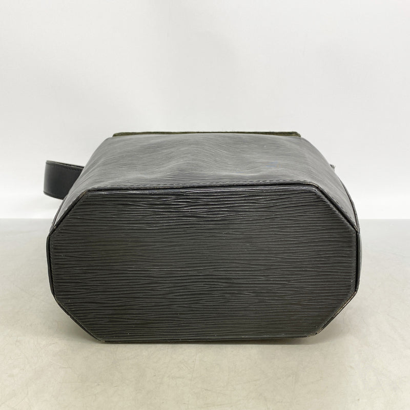 【6hb0112】ルイヴィトン ショルダーバッグ エピ サックソウ M80161 ノワール【中古】レディース