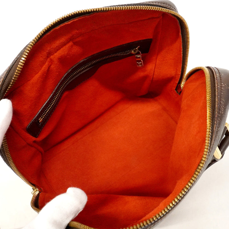 【6hb0117】ルイヴィトン ハンドバッグ ダミエ ブレラ N51150 エベヌ【中古】レディース