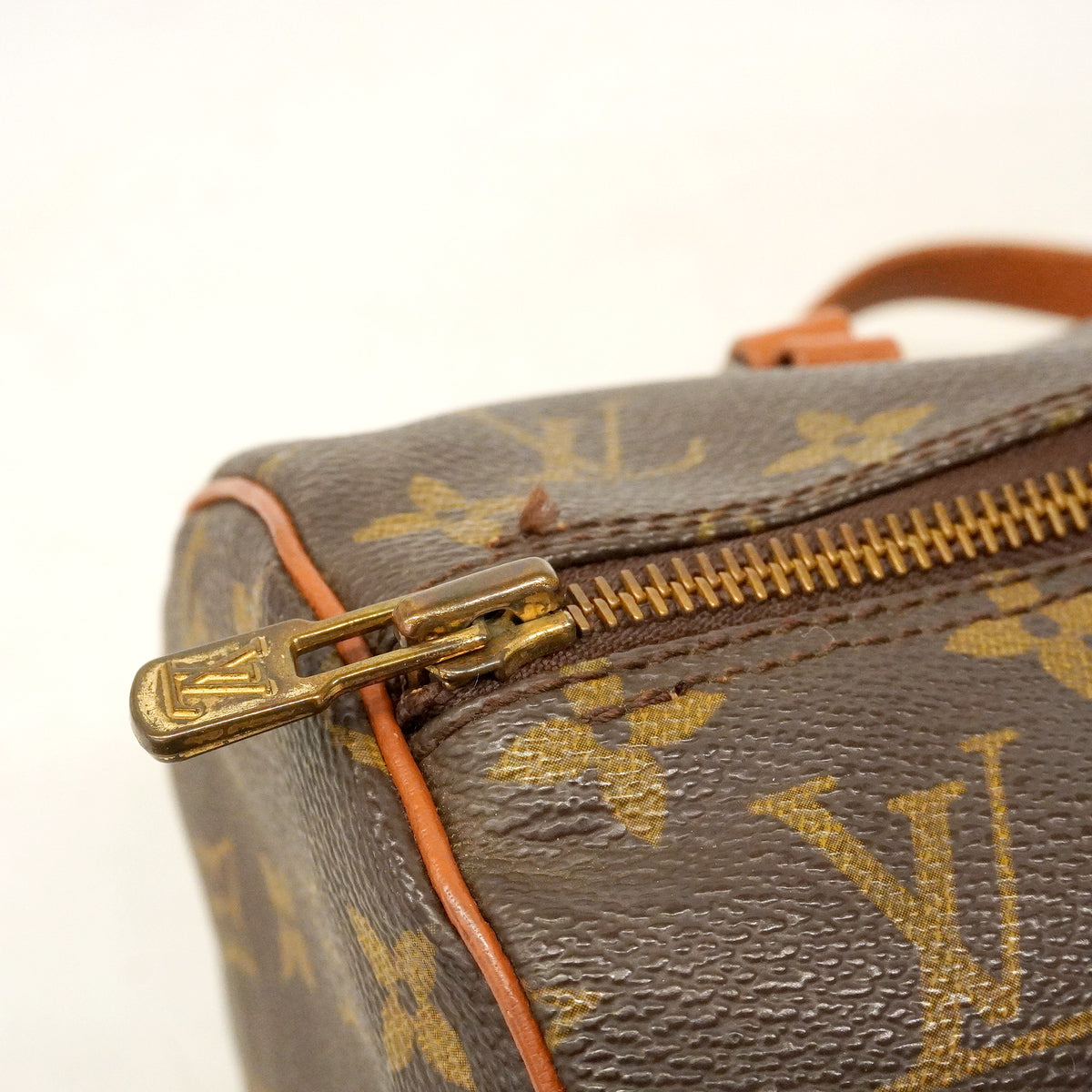 【6hb0122】ルイヴィトン ハンドバッグ ダミエ パピヨン30 M51385 ブラウン【中古】レディース
