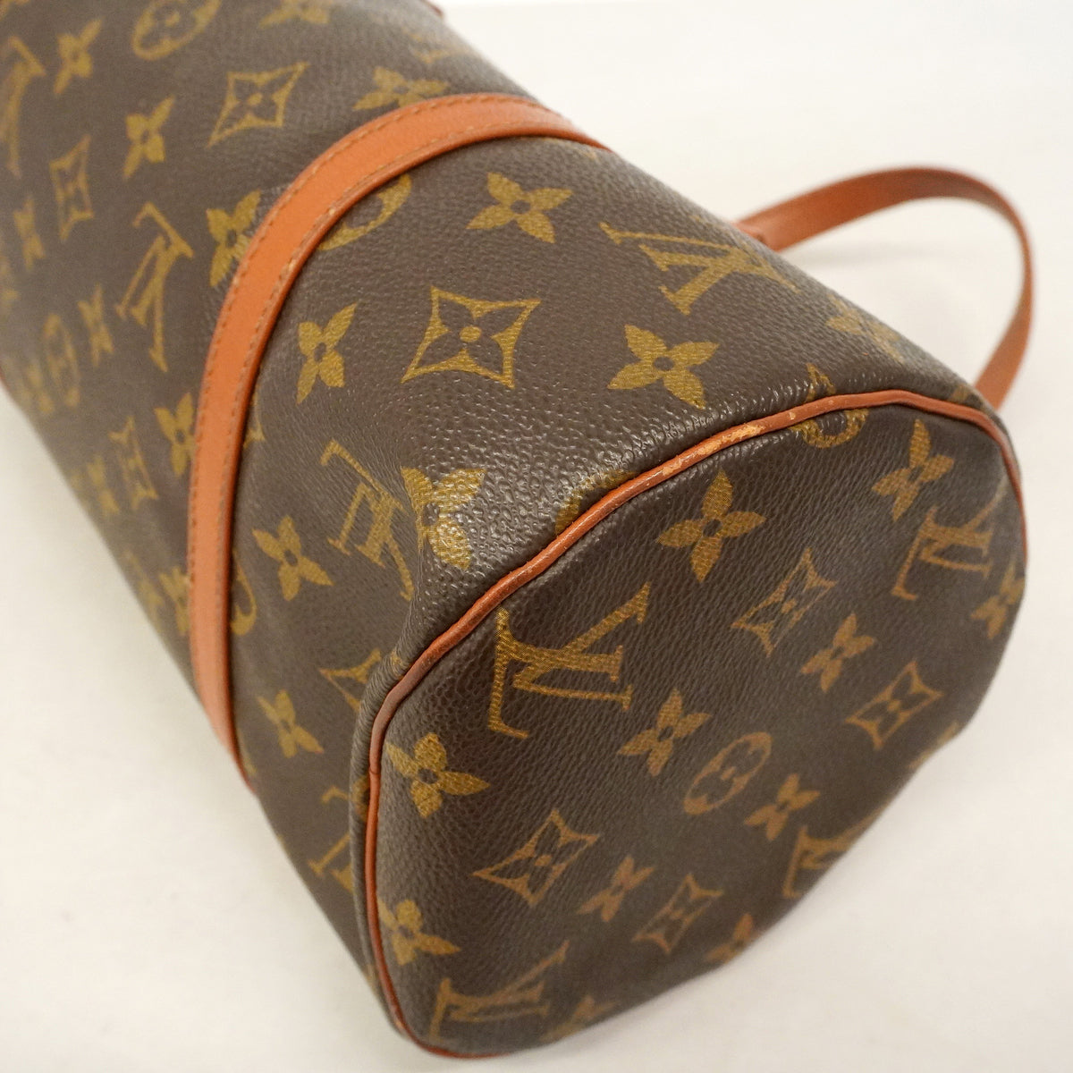 【6hb0122】ルイヴィトン ハンドバッグ ダミエ パピヨン30 M51385 ブラウン【中古】レディース