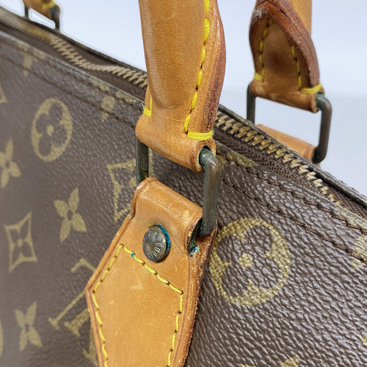 【6hb0133】ルイヴィトン ハンドバッグ モノグラム スピーディ30 M41108 ブラウン【中古】レディース