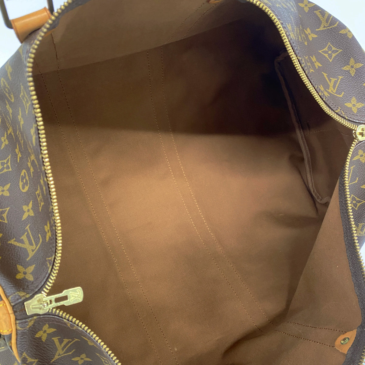 【6hb0136】ルイヴィトン ボストンバッグ モノグラム キーポルバンドリエール55 M41414 ブラウン【中古】メンズ レディース ユニセックス