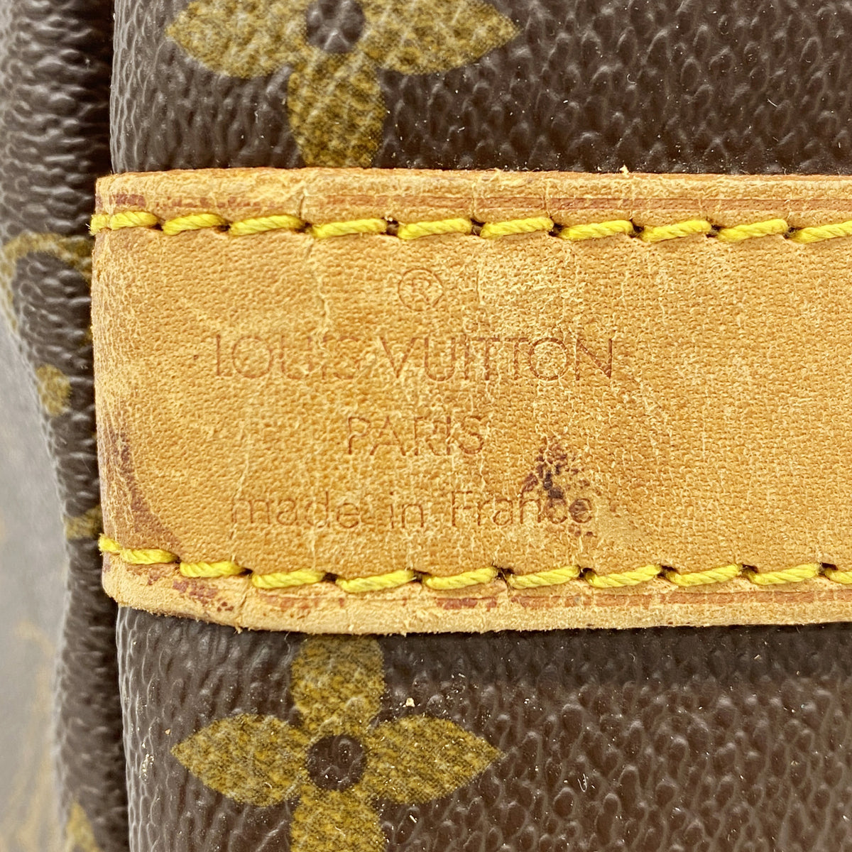 【6hb0136】ルイヴィトン ボストンバッグ モノグラム キーポルバンドリエール55 M41414 ブラウン【中古】メンズ レディース ユニセックス