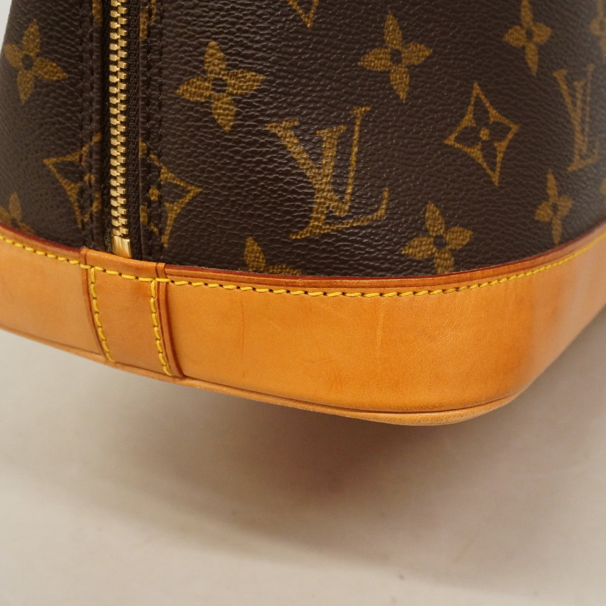 【6hb0141】ルイヴィトン ハンドバッグ モノグラム アルマ M51130 ブラウン【中古】レディース