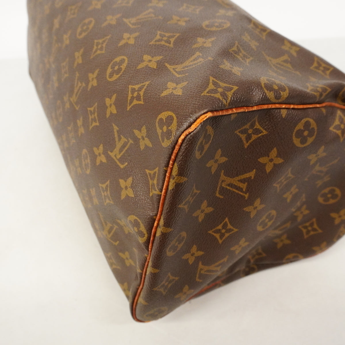 【6hb0142】ルイヴィトン ハンドバッグ モノグラム スピーディ40 M41106 ブラウン【中古】レディース