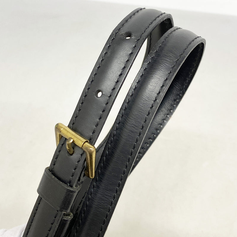 【6hb0150】ルイヴィトン ショルダーバッグ エピ トロカデロ27 M52302 ノワール【中古】レディース