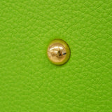 【6hb0161】エルメス ハンドバッグ ボリード35 トリヨンクレマンス アップルグリーン ゴールド金具 □G刻印 2wayバッグ【中古】レディース