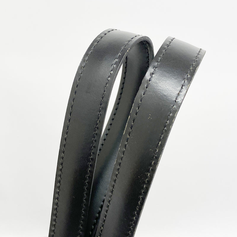 【6hb0169】ルイヴィトン ショルダーバッグ エピ サンジャックポワニエロング M52332 ノワール【中古】レディース