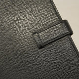 【6hb0173】エルメス 長財布 ベアンスフレ ヴォーエプソン ブラック ゴールド金具 Y刻印【中古】レディース
