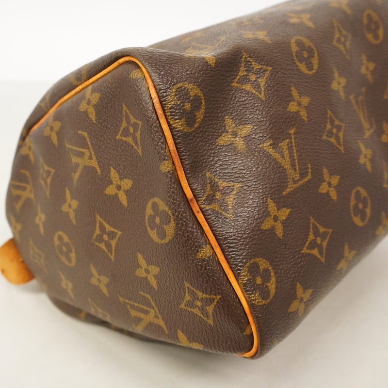 【6hb0178】ルイヴィトン ハンドバッグ モノグラム スピーディ25 M41109 ブラウン【中古】レディース