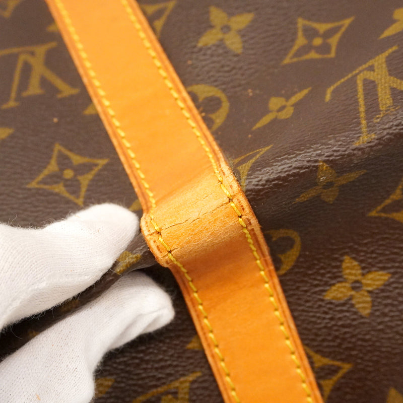【6hb0179】ルイヴィトン ボストンバッグ モノグラム キーポル50 M41426 ブラウン【中古】メンズ レディース ユニセックス