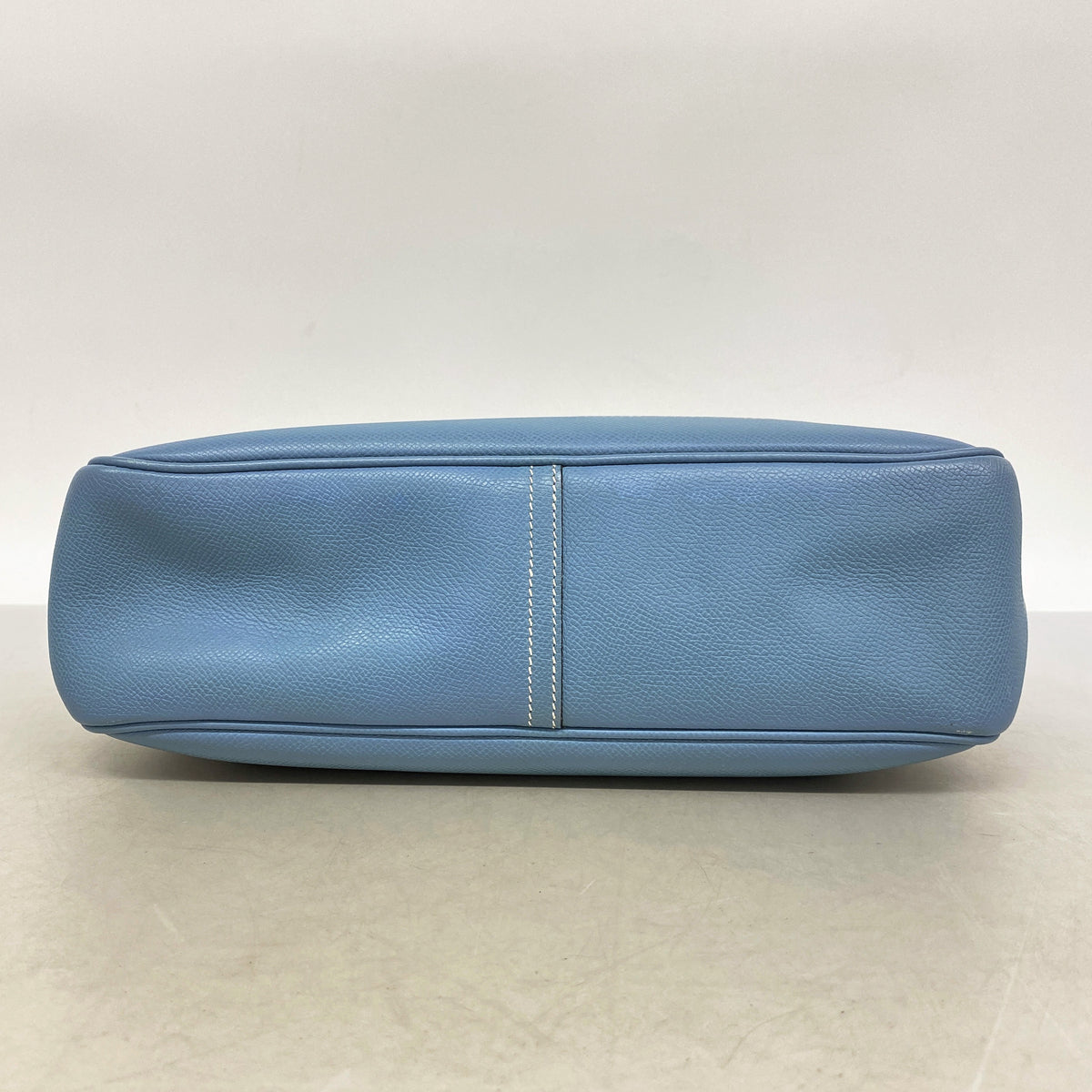【6hb0182】エルメス ショルダーバッグ トリム31 ヴォーエプソン ブルージーン シルバー金具 □J刻印【中古】レディース