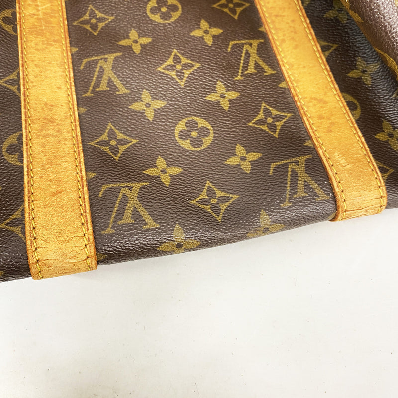 【6hb0184】ルイヴィトン ボストンバッグ モノグラム キーポルバンドリエール50 M41416 ブラウン【中古】メンズ レディース ユニセックス