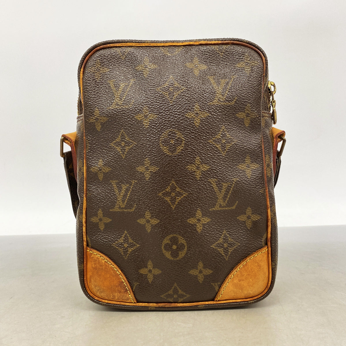 【6hb0189】ルイヴィトン ショルダーバッグ モノグラム アマゾン M45236 ブラウン【中古】レディース
