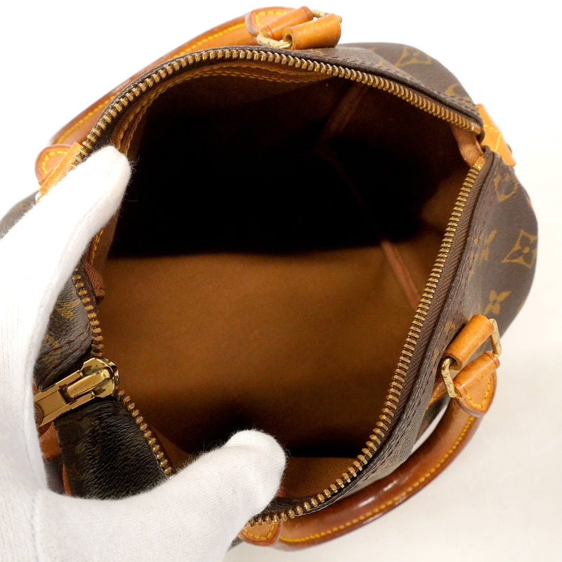 【6hb0195】ルイヴィトン ハンドバッグ モノグラム スピーディ25 M41109 ブラウン【中古】レディース