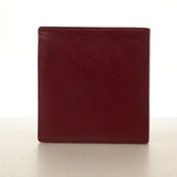 【6hb0200】カルティエ 財布 マスト レザー ボルドー ゴールド金具【中古】メンズ