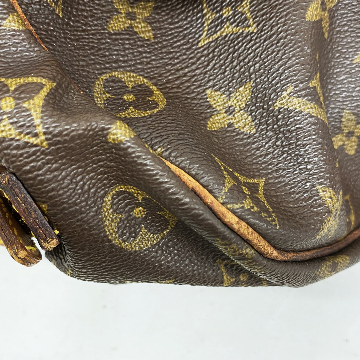 【6hb0211】ルイヴィトン ショルダーバッグ モノグラム ソミュール35 M42254 ブラウン【中古】レディース