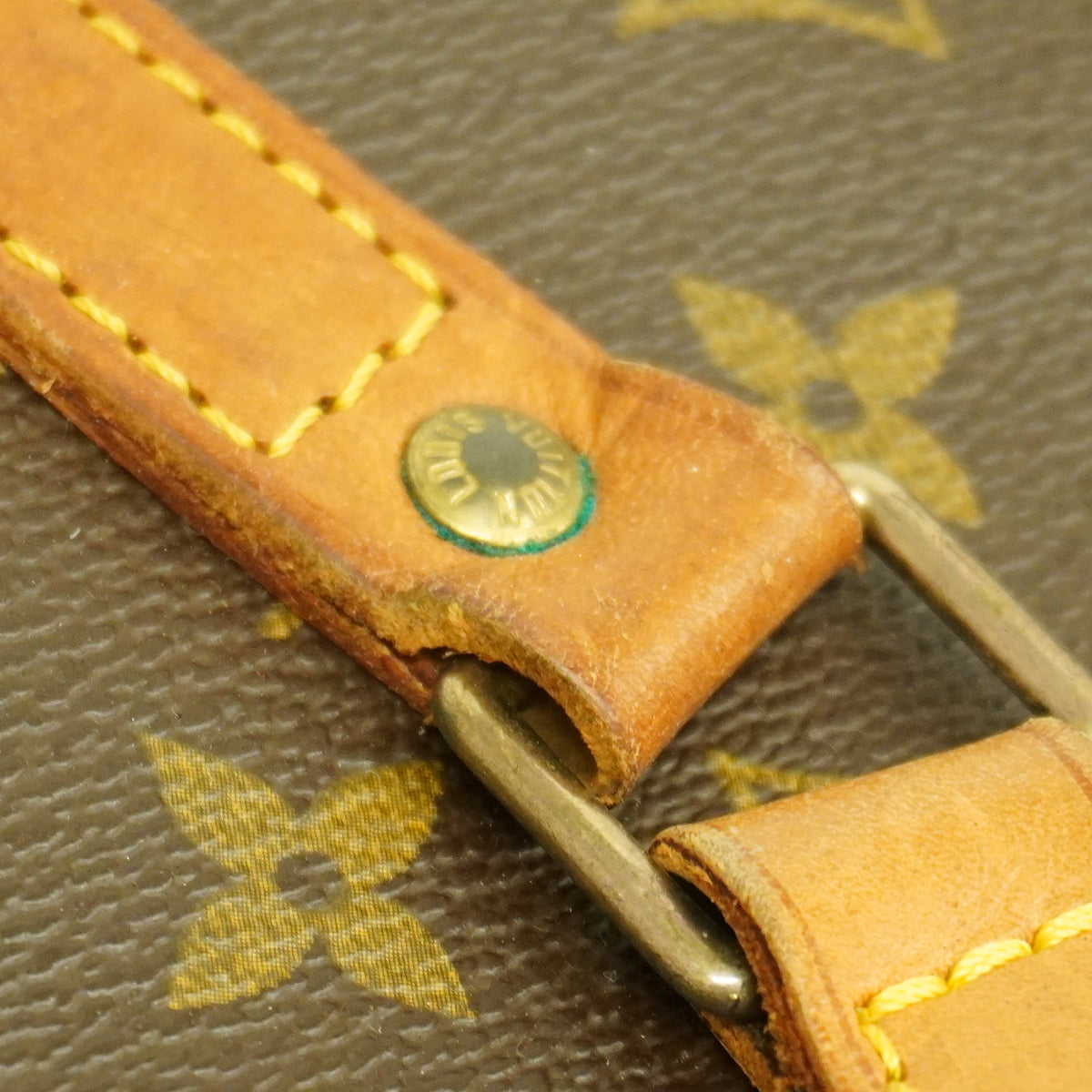【6hb0224】ルイヴィトン トートバッグ モノグラム バビロン M51102 ブラウン【中古】レディース