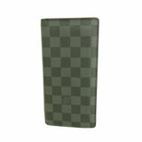 【6hb0236】ルイヴィトン 長財布 ダミエ・グラフィット ポルトフォイユブラザ N62665 ブラック グレー【中古】メンズ
