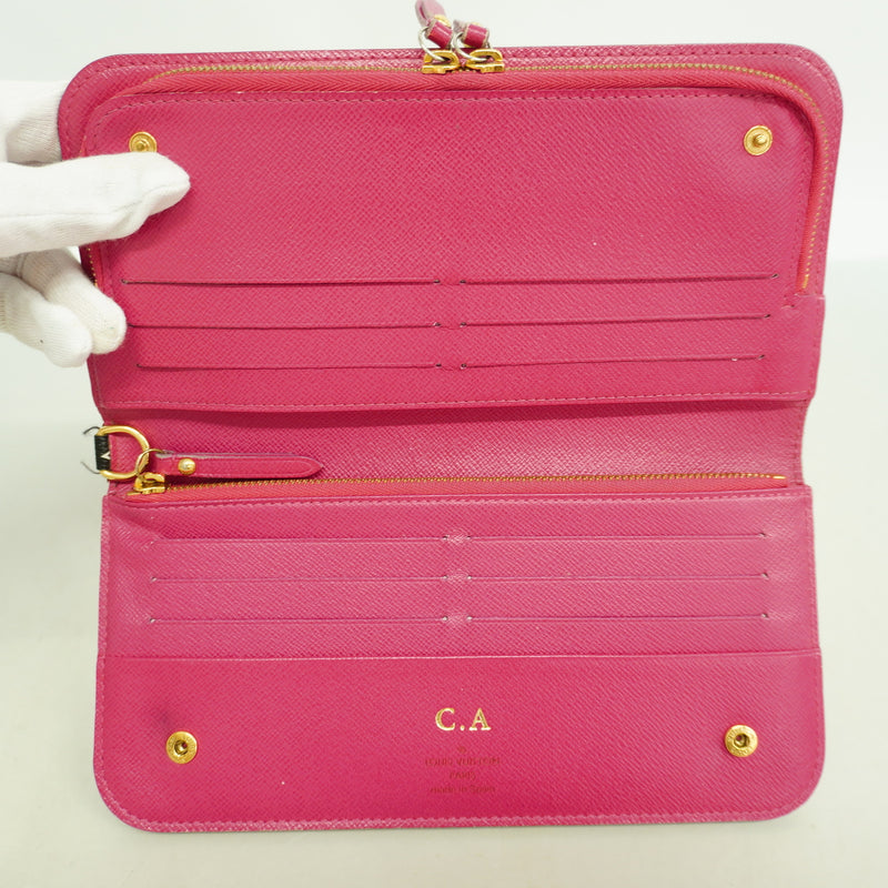 【6hb0241】ルイヴィトン 長財布 モノグラム・マルチカラー ポルトフォイユ アンソリット M93754 ノワール【中古】レディース