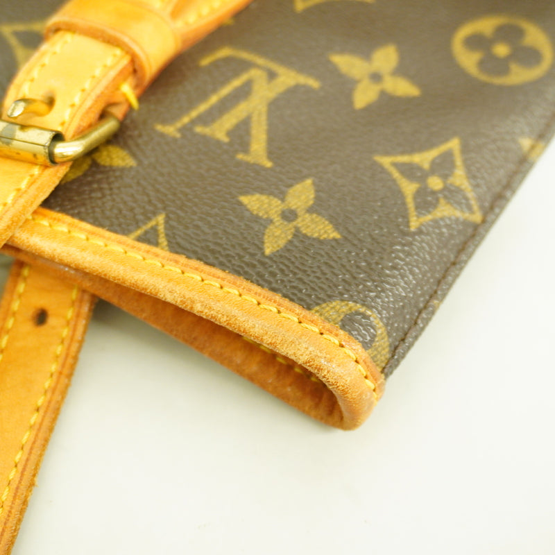 【6hb0247】ルイヴィトン トートバッグ モノグラム バケットPM M42238 ブラウン【中古】レディース