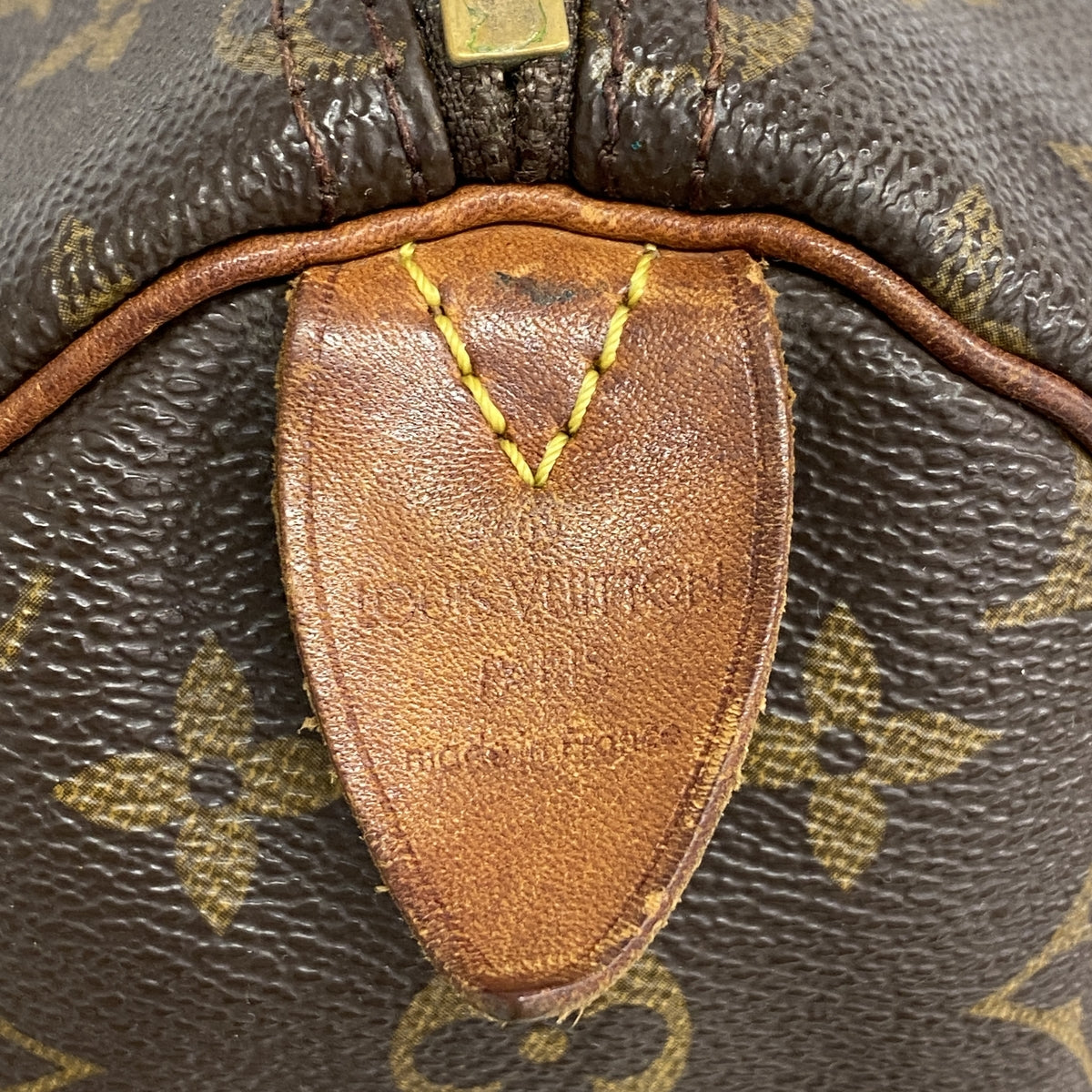 【6hb0257】ルイヴィトン ハンドバッグ モノグラム スピーディ35 M41107 ブラウン【中古】レディース