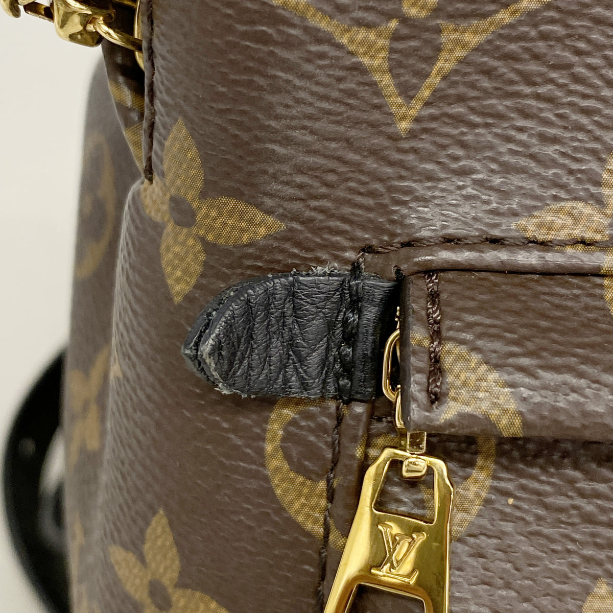 【6hb0263】ルイヴィトン リュック・デイパック モノグラム パームスプリングスバックパックPM M41560 ブラウン【中古】レディース