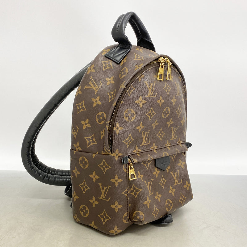 【6hb0263】ルイヴィトン リュック・デイパック モノグラム パームスプリングスバックパックPM M41560 ブラウン【中古】レディース