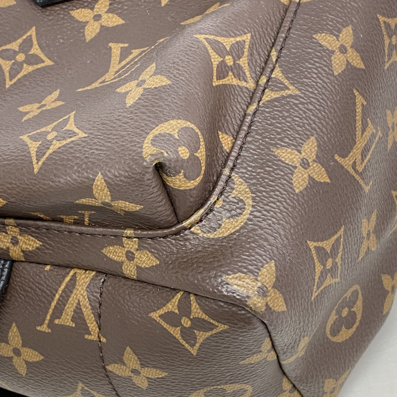 【6hb0263】ルイヴィトン リュック・デイパック モノグラム パームスプリングスバックパックPM M41560 ブラウン【中古】レディース