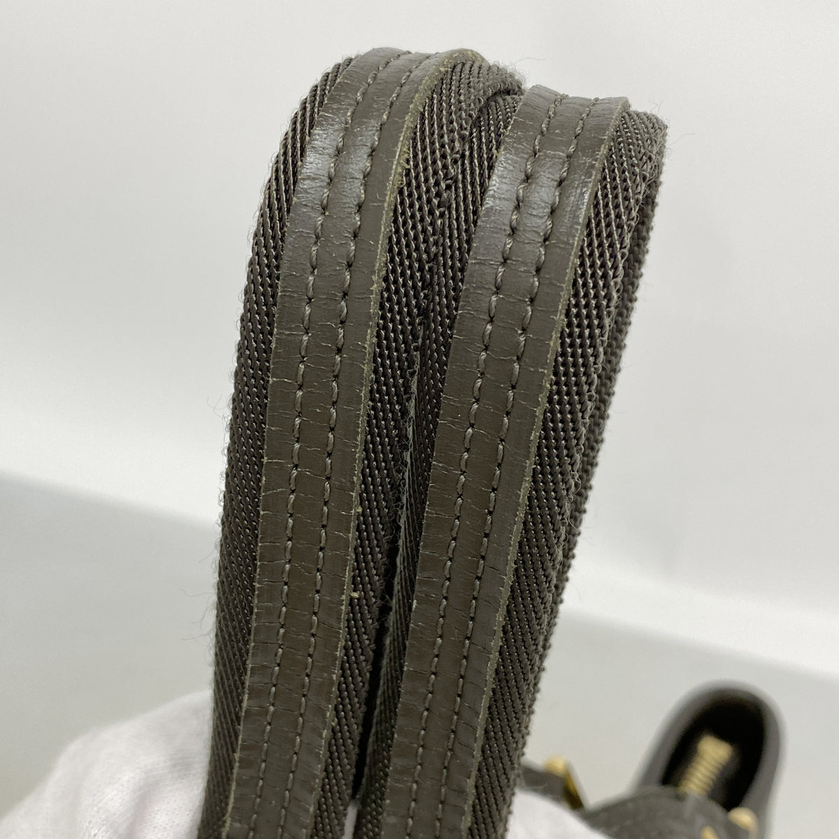 【6hb0264】ルイヴィトン ハンドバッグ モノグラム・ミニ ルシーユPM M92682 TSTカーキ【中古】レディース