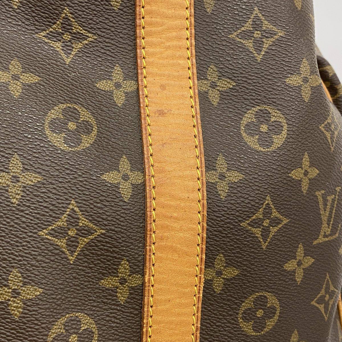 【6hb0268】ルイヴィトン ボストンバッグ モノグラム キーポルバンドリエール55 M41414 ブラウン【中古】メンズ レディース ユニセックス