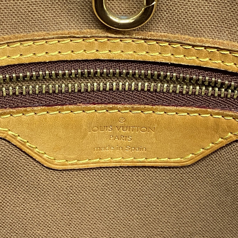 【6hb0272】ルイヴィトン トートバッグ モノグラム バティニョールオリゾンタル M51154 ブラウン【中古】レディース