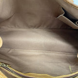 【6hb0272】ルイヴィトン トートバッグ モノグラム バティニョールオリゾンタル M51154 ブラウン【中古】レディース