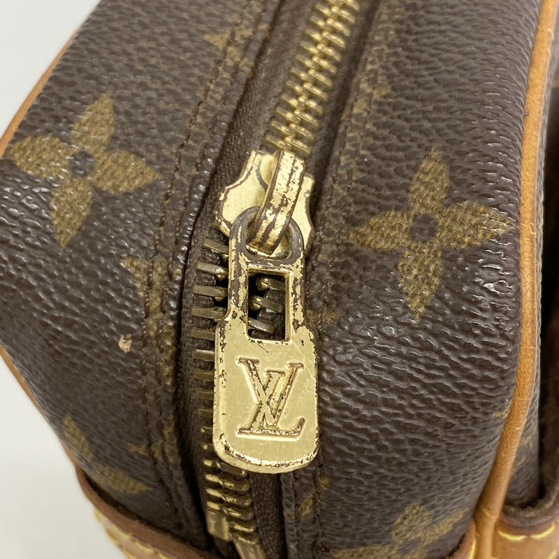 【6hb0277】ルイヴィトン クラッチバッグ モノグラム コンピエーニュ23 M51847 ブラウン【中古】メンズ レディース ユニセックス