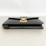 【6hb0278】ルイヴィトン クラッチバッグ エピ ポシェットセリエドラゴンヌ M52612 ノワール【中古】メンズ