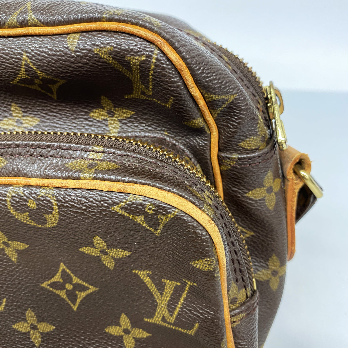 【6hb0286】ルイヴィトン ショルダーバッグ モノグラム ナイル M45244 ブラウン【中古】レディース