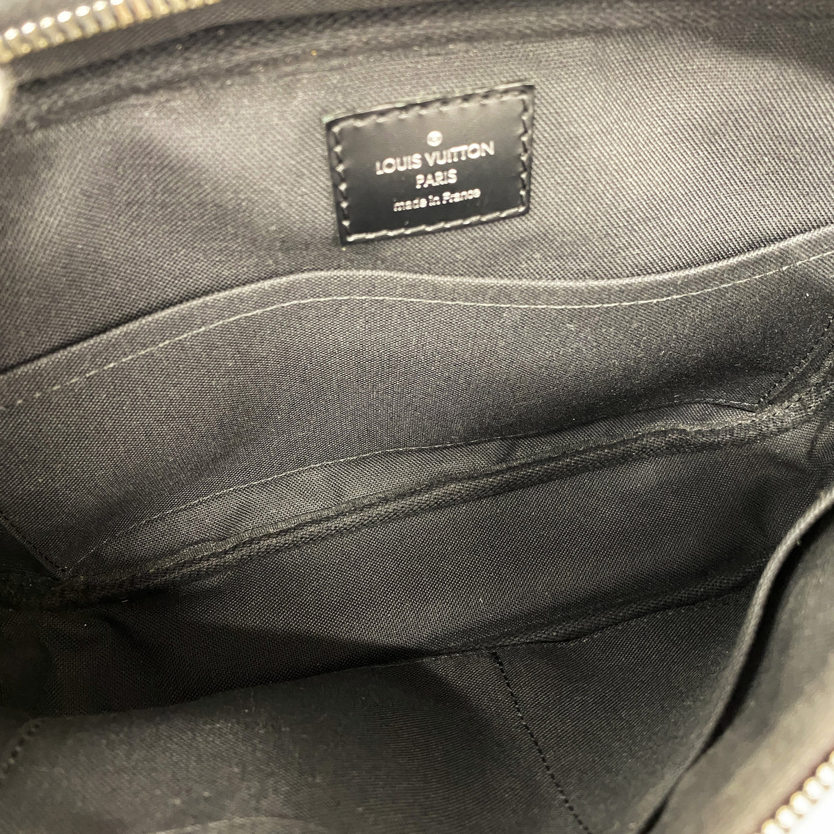 【6hb0288】ルイヴィトン ボディバッグ ダミエ・グラフィット アンブレール N41289 ブラック【中古】メンズ
