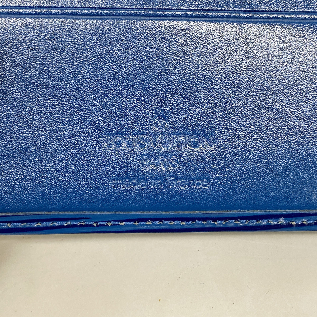 【6hb0290】ルイヴィトン 財布 エピ ポルトビエカルトクレディモネ M63545 トレドブルー【中古】メンズ