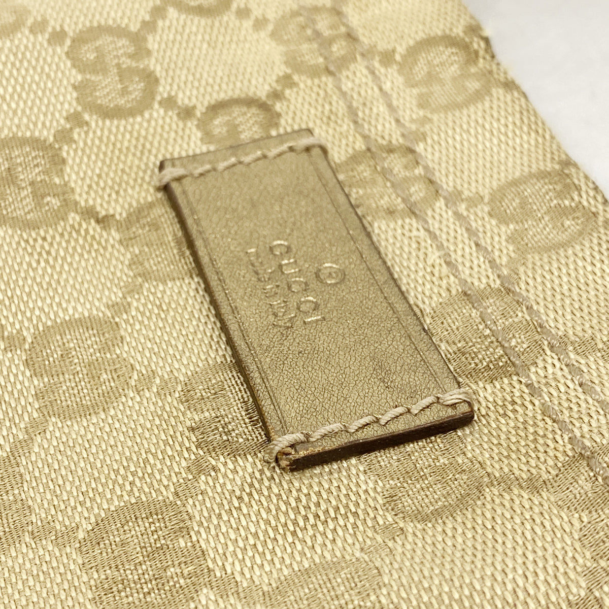 【6hb0292】グッチ トートバッグ GGキャンバス 189669 キャンバス ライトブラウン【中古】レディース